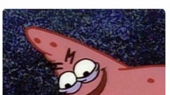 Odell Beckham when a girl says her stomach is feeling bubbly Patrick Star meme