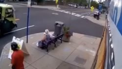 Public trash pickup fail