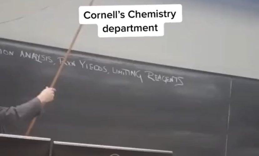 Cornell University science explosion