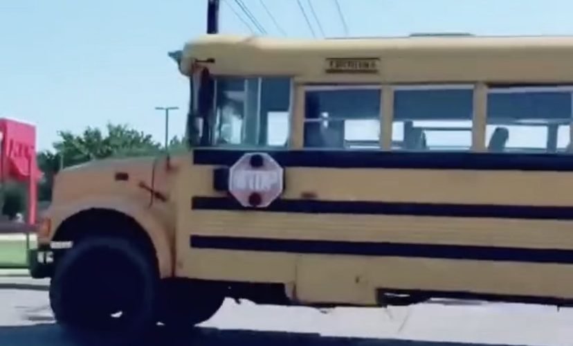 11 year old boy steals school bus