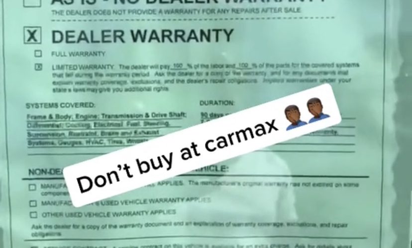 Buying from CarMax gone wrong