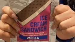 Eating astronaut ice cream goes wrong
