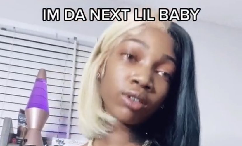 Girl says she's the next Lil Baby