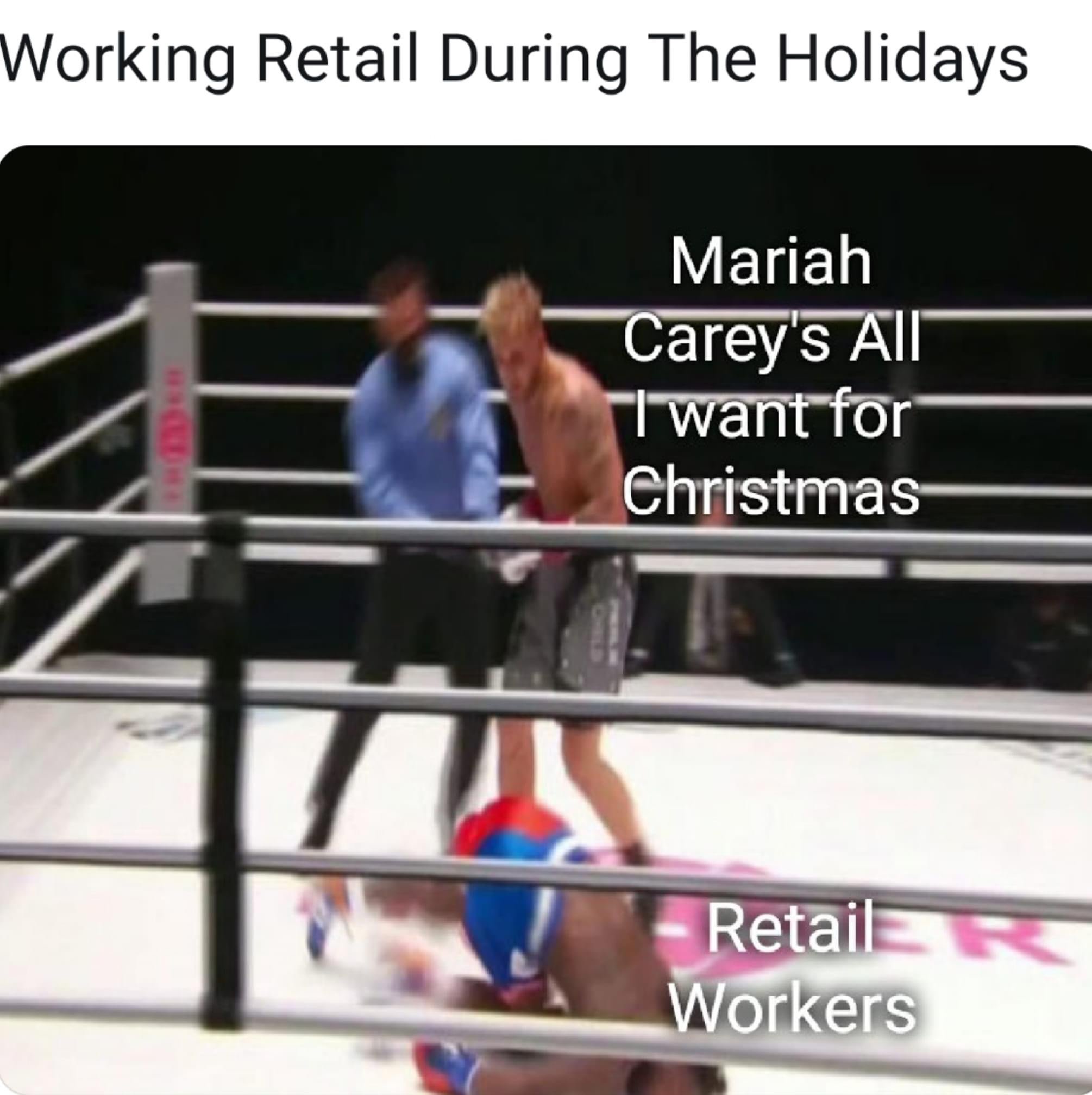 Working retail during the holidays Nate Robinson meme
