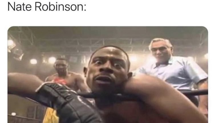 Nobody vs Nate Robinson Martin meme