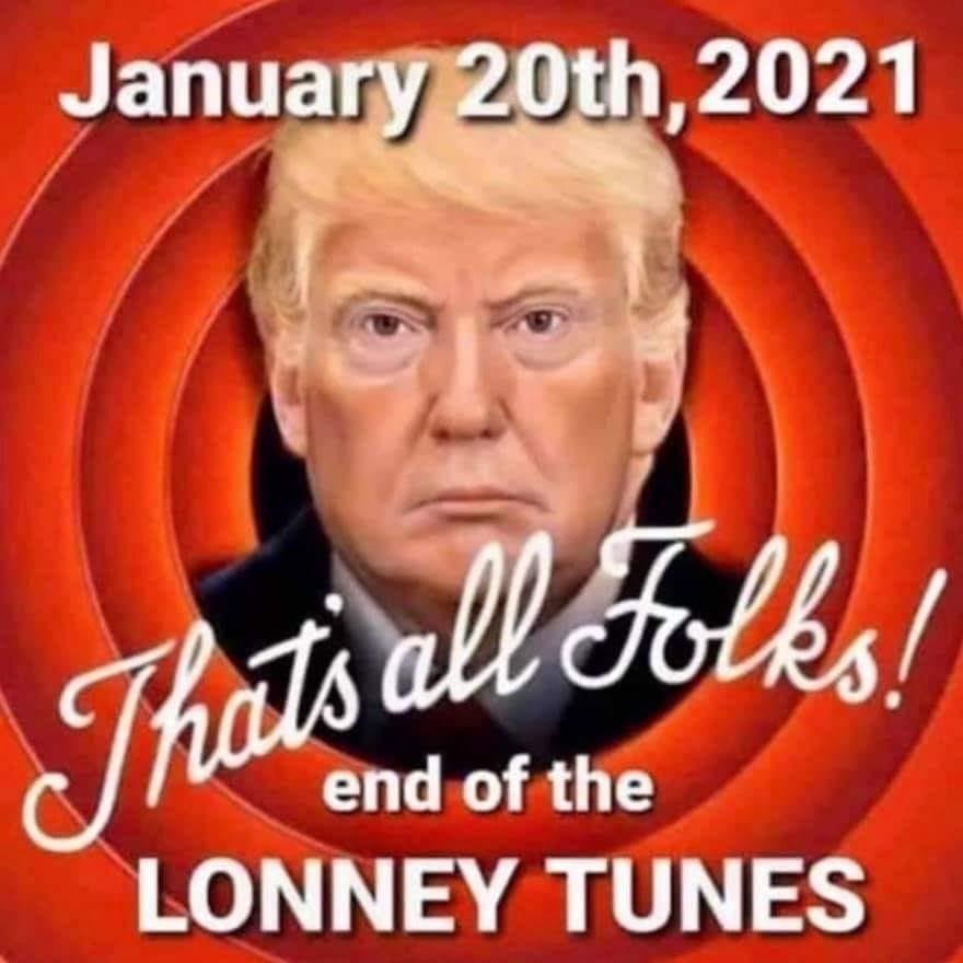 That's all folks Donald Trump Looney Tunes meme