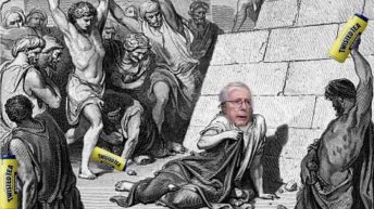 Mitch McConnell stoned with Twisted Tea meme