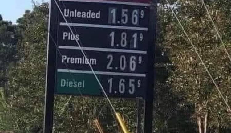 Back in the good ole' days 7 months ago high gas price meme