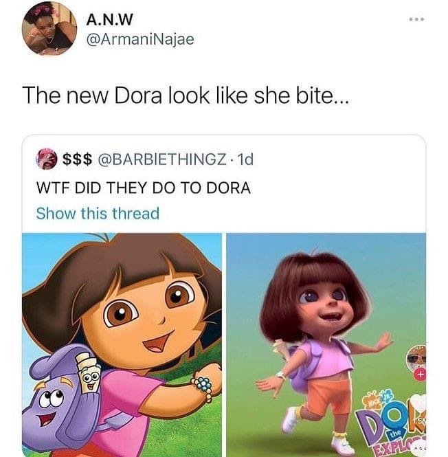 New Dora meme