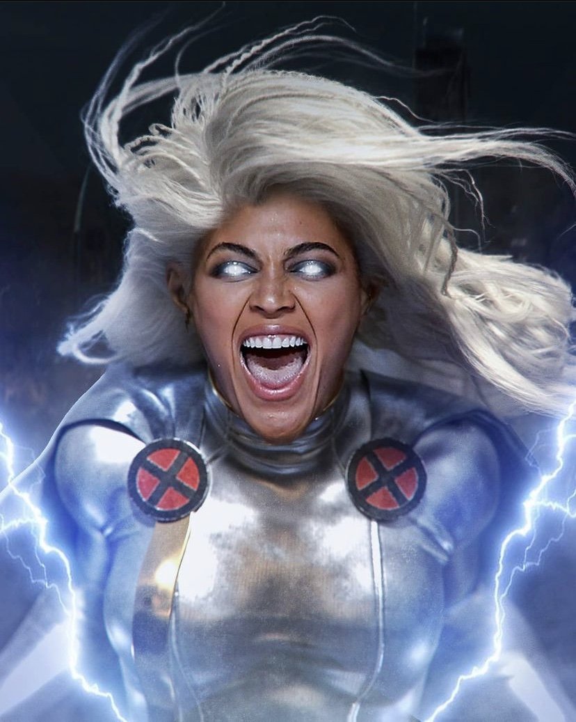 Beyonce as storm