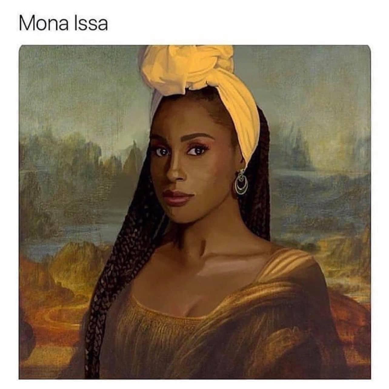 Mona Issa Issa Rae meme