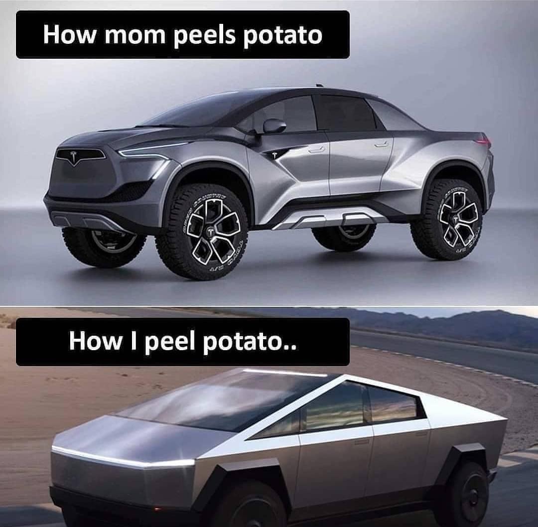 How mom peels potatoes vs how I peel potatoes 