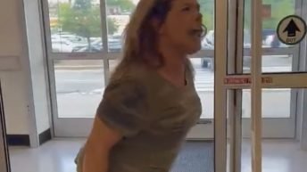 Racist Karen goes off in Ross store