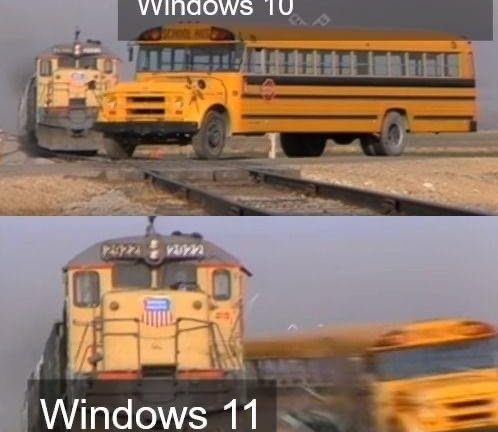 Me finally getting used to Windows 10 meme