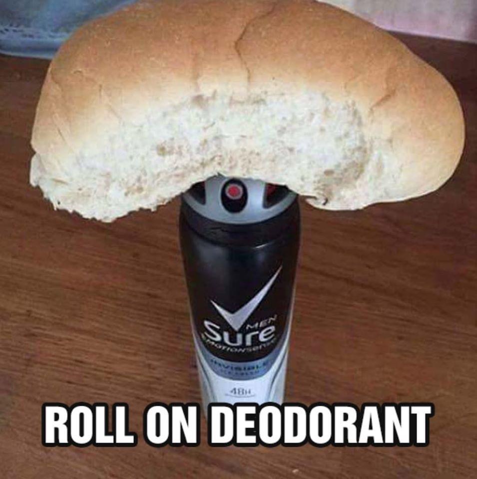 Roll on deodorant meme