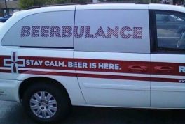 Beerbulance mobile