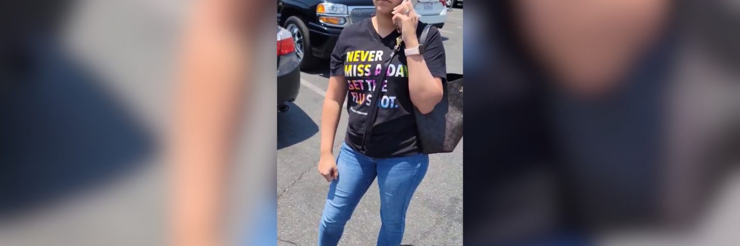 Hispanic Karen Liz De Le Torres gets caught profiling Ya'Shear Bryant video