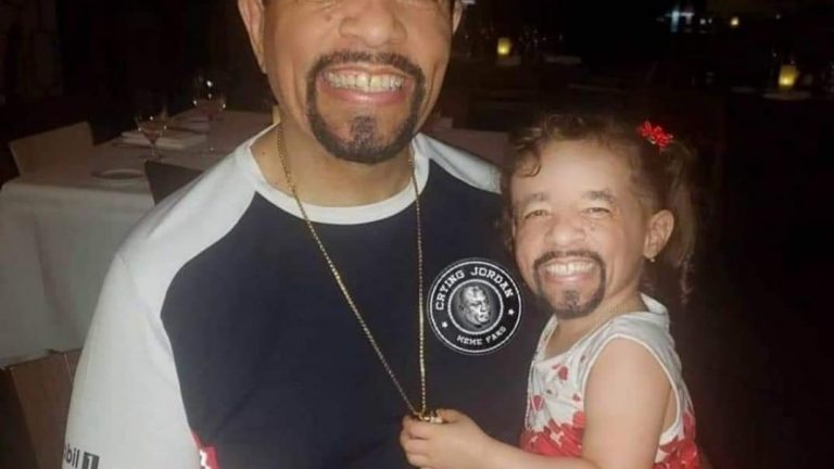 Ice T holding his daughter meme