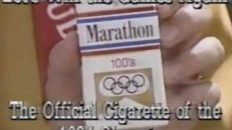 Let's win the games again the official cigarette of the 1984 Olympics