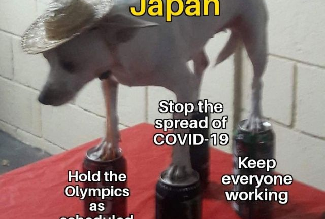 Japan juggling the 2021 Olympics