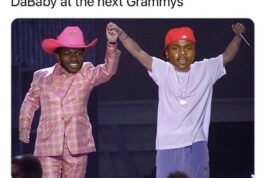 Dababy at the next Grammys meme