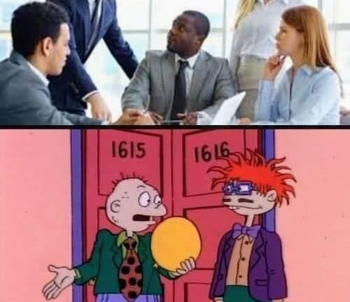 How kids see adults vs how adults see adults Rugrats meme