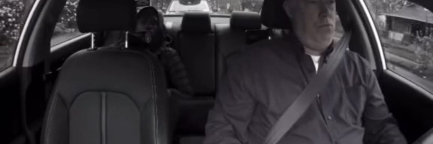 A criminal fails getaway attempt in Uber