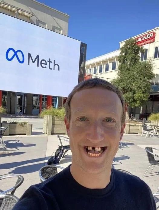 Mark Zuckerberg Meth Facebook Metaverse meme