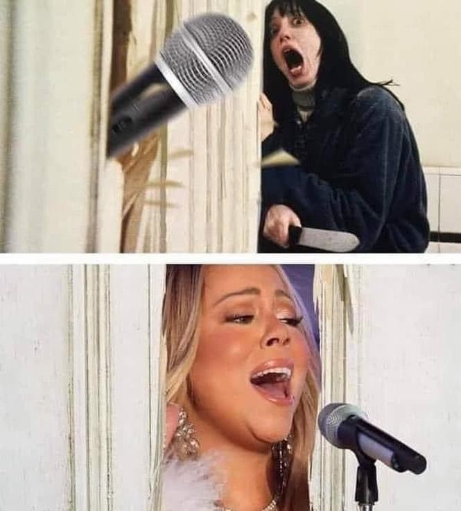 Mariah Carey singing meme
