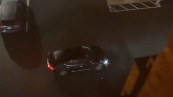 Angry neighbor blasts horn at 3 AM