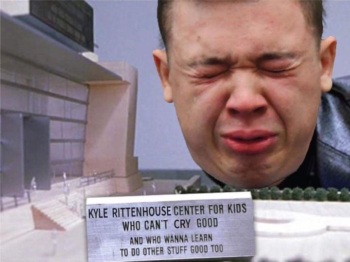 Kyle Rittenhouse center for kids who can't cry good and who wanna learn to do other stuff good too meme