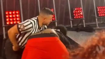 Fan takes on Seth Rollins on Raw