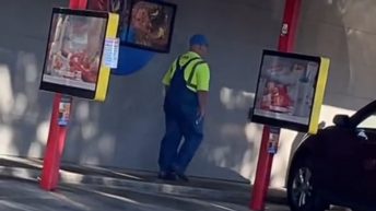 Train conductor stops train to get Sonic during route