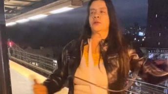 New York woman creates safer way to wait for train