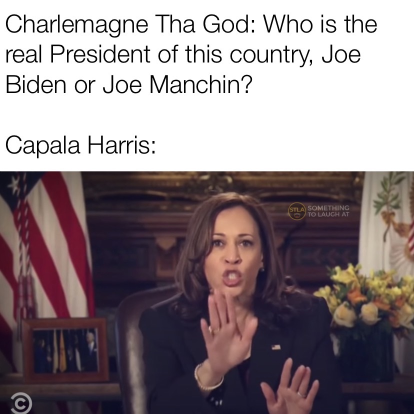 Charlemagne viral Kamala Harris meme