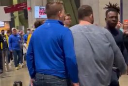 Man embarrassingly gets his butt handed to him