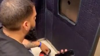 Man gets stuck in elevator during a fire