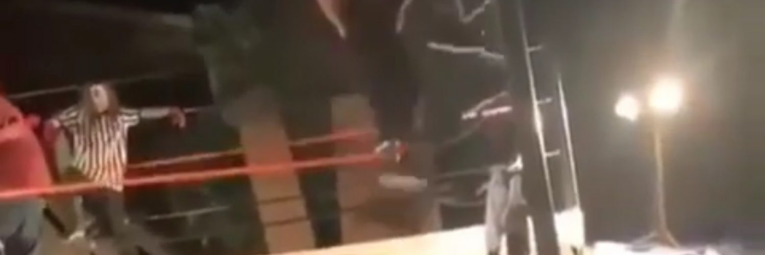 Man accidentally breaks legs in backyard wrestling stunt