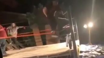 Man accidentally breaks legs in backyard wrestling stunt