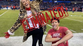Brittany Mathews and Jackson Mahomes Kansas City Chiefs eliminated meme