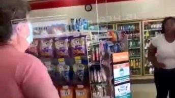 Karen gets handled in a convenience store