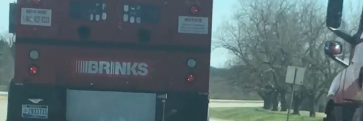 Man prays hilarious prayer behind armored truck