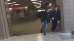 High school students bolt to lunch for chicken