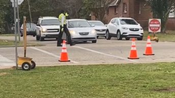 Best crossing guard ever caught on camera working