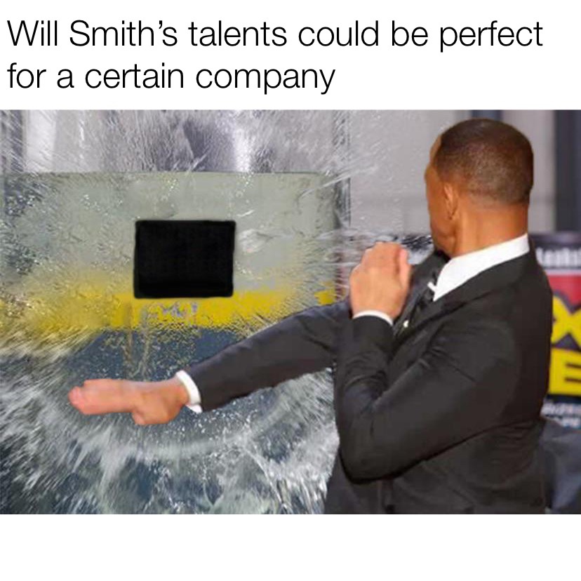 Will Smith talents could be perfect for a certain company Flex Seal meme