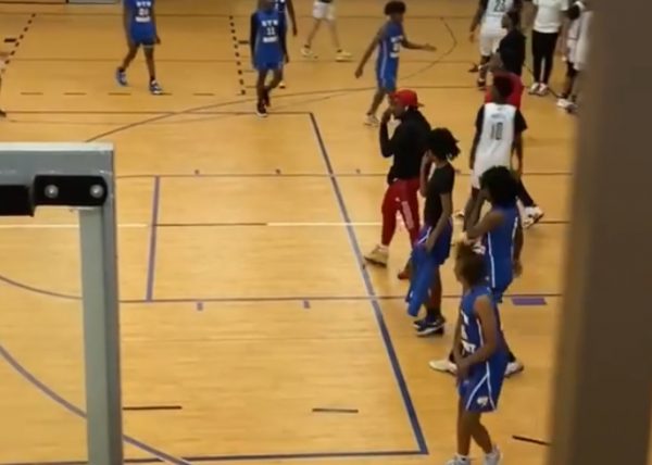Referee gets jumped after AAU basketball game