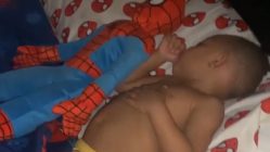 Man wakes Spiderman obsessed child