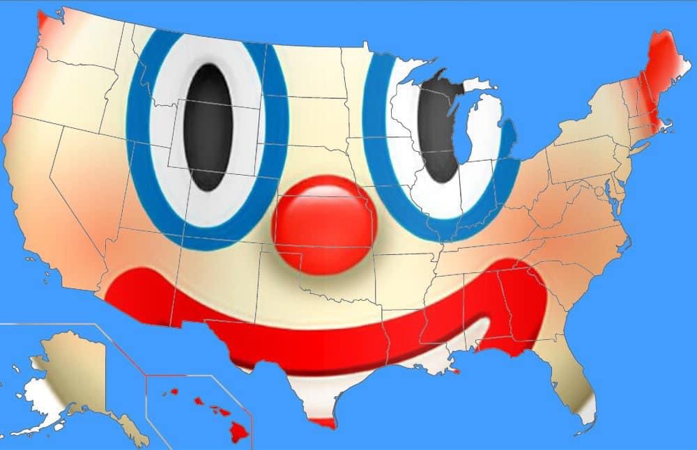 America is a clown meme