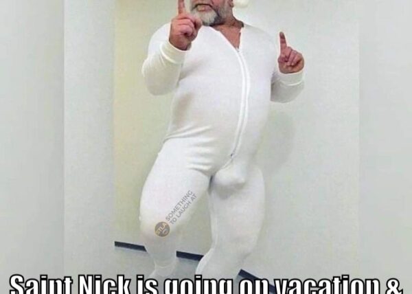 Saint Nick is going on vacation & will you next year meme